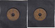 East Africa 5 Cent HOLE KM.39 -