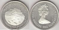 25 Pence JUBILEE SHIP 1977 Jersey KM.44A PP