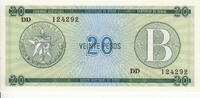Cuba 20 Pesos P.FX9 -