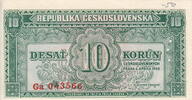 Czechoslovak Soc.Rep. 10 Korun P.69s -