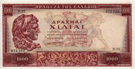 Greece 1.000 Drachmai P.194 -