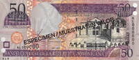 Dominican Rep. 50 Pesos SPECIMEN P.170s2 -