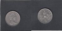 Great Britain 5 Pence ELIZABETH II KM.911., -