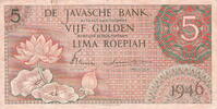 Netherlands Indies 5 Gulden(MEV.149) P.88 -