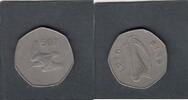 Ireland 50 Pence BIRD KM.24 -