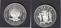 10 Dollars  CARIBBEAN BANK 1980 Jamaica KM.87 PP