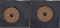 East Africa 10 Cent HOLE KM.40 -