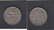 Jamaica 25 Cent BIRD KM.49 -