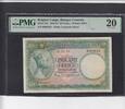 Belgian Congo 50 Francs PMG 20 P.27a -