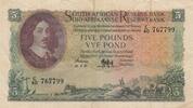 South Africa 5 Pounds 21-4-55 1955 P.96c. VF+