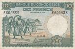 Belgian Congo 10 Francs P.14 -