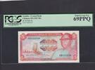 5 Dalasis PCGS 69 1987 Gambia P.9a unz