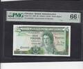 5 Pounds PMG 66 1988 Gibraltar P.21b. unz