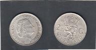 Netherlands 2 1/2 Gulden JULIANA KM.185,. -