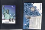 Netherlands 5 Euro 400 JAAR NEDERLAND MANHATTAN KNM BLISTER KM.282 -