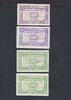 Spain Lot (4) Notgeld P.500 -