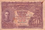 Comoros 5.000 Francs SHIP P.12a