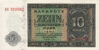Germany East P.12b 10 Mark 1948 unz