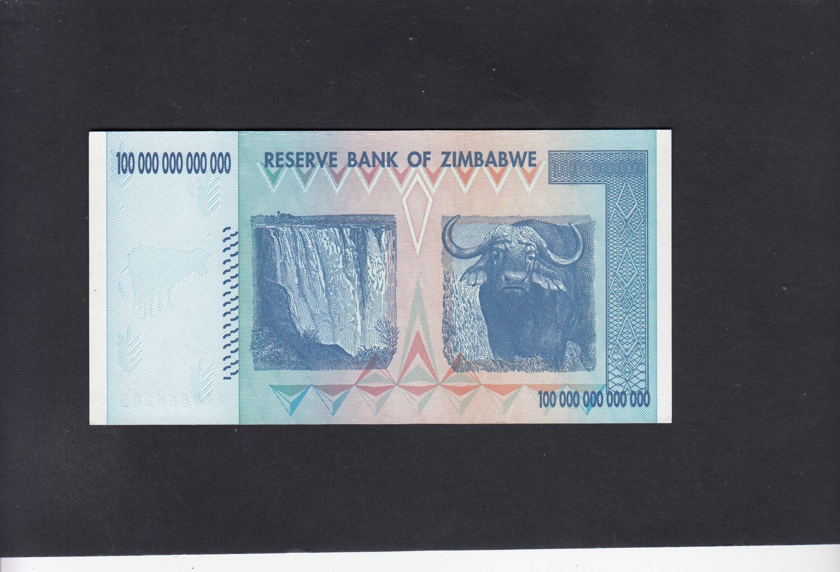 Zimbabwe 100 Trillion Dollars Serie AA 2008 P.91 UNC | MA-Shops