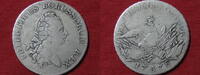 Preussen 1 Reichsthaler Friedrich Thaler 1776 A -
