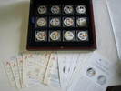 China 12 x 10 Yuan Komplettsammlung 12 x 10 Yuan Olympia Peking