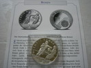 Kasachstan 100 Tenge Boxen Olympia Peking 2008 Silber PP