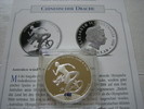 Australien 1 Dollar Chinesischer Drache Olympia Peking 2008 Silber PP