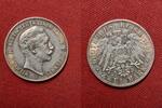Preußen Preussen 2 Mark 1901 A Kursmünze Wilhelm II. Seltener 2 Mark 1901 A ss-vz