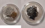 Neuseeland One Dollar 2012 Neuseeland Kiwi 2012 Gildet. 1 Unze BU Goldet 80.34 US$  +  16.88 US$ shipping