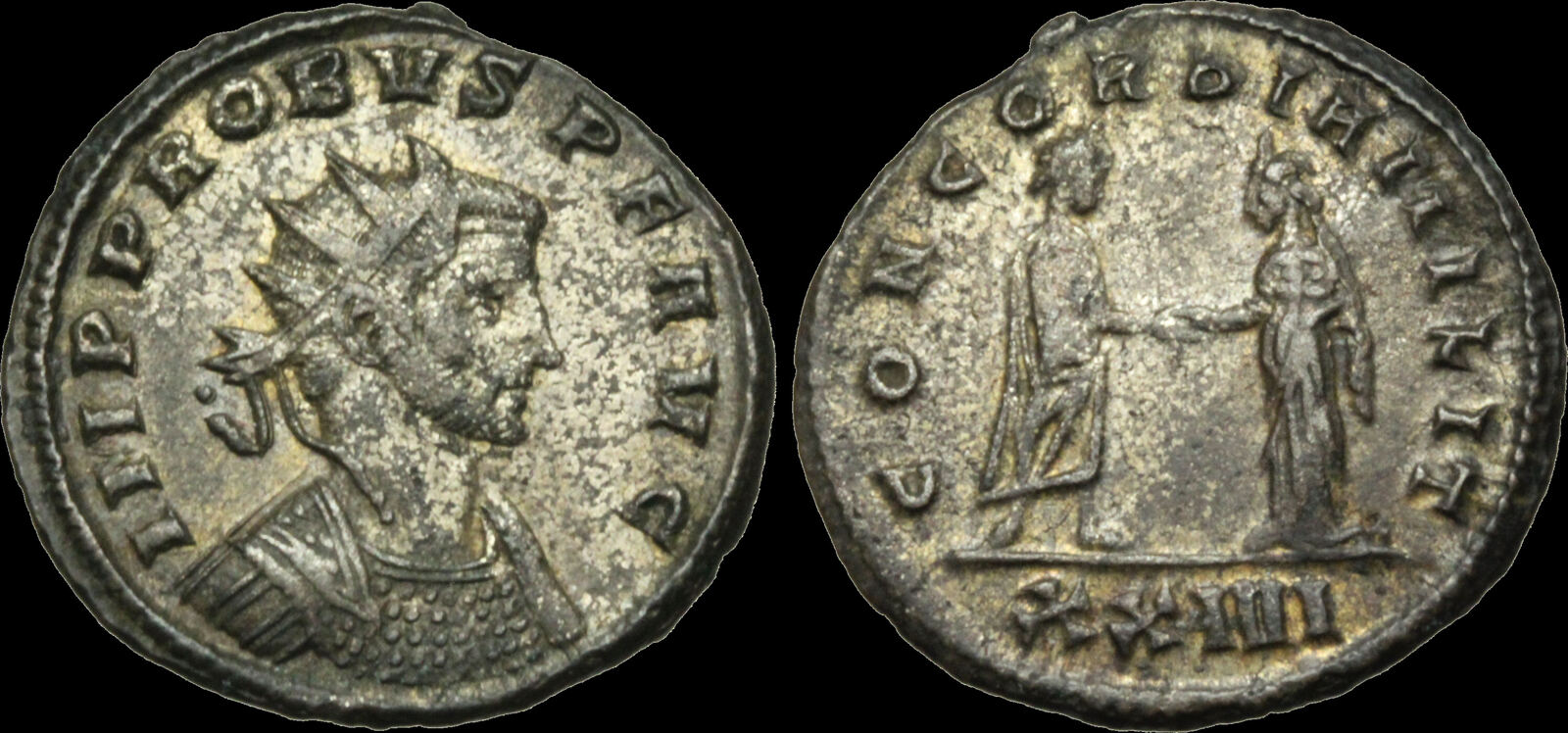 ROMAN IMPERIAL 666Ff-VcNem1099 - PROBUS - CONCORDIA MILIT. | MA-Shops