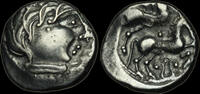   CELTIC GAUL 8-1 - NORTHWEST GAUL, Carnutes, Silver Drachm. 