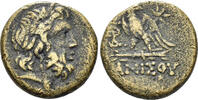 GREEK AE Pontos, Amisos. Time of Mithradates VI. Circa 85-65 BC. AE 20mm (7.35g). Malloy 14d -