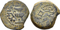 GREEK AE Prutah Judaea. First Jewish War. Year 2 (67/8 AD). (2.78g, 17mm). Meshorer 196 -