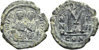 BYZANTINE AE Follis 568 Justin II and Sophia. 565-578.  (14.85g, 30.5mm)... 32.60 US$  +  24.45 US$ shipping