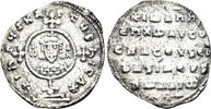 BYZANTINE John I Zimisces, 969-976.   (1.70g, 20mm). Constantinople mint. SB 1792 AR Miliaresion 969-976 n. Chr. Nice VF