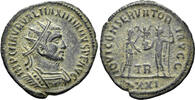 ROMAN AE 286-305 AD Maximianus Herculius. AE Radiatus (3.18g, 22mm). Tri... 39.59 US$  +  24.45 US$ shipping