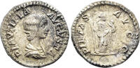 ROMAN AR Denarius Plautilla, Augusta. (2.60g, 18mm). Rome mint. Struck 202-5 AD. RIC 367 -