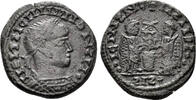 Follis  Roman Empire Constantine II, as Caesar. 316-337 AD. Two Victories holding shield over altar 