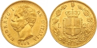 Italien-Königreich 20 Lire Gold Umberto I. 1878-1900. Picture