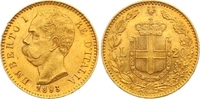 Italien-Königreich 20 Lire Gold Umberto I. 1878-1900. Picture