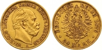 Preußen 20 Mark Gold Wilhelm I. 1861-1888. Picture