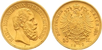 Württemberg 20 Mark Gold Karl 1864-1891. Picture