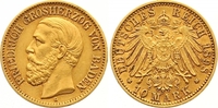 Baden 10 Mark Gold Friedrich I. 1856-1907. Picture