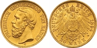 Baden 20 Mark Gold Friedrich I. 1856-1907. Picture