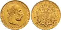 Haus Habsburg 20 Kronen Gold Franz Joseph I. 1848-1916. Picture