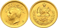 Iran Pahlavi SH Gold Mohammed Reza Pahlevi, Shah 1941-1979. Picture
