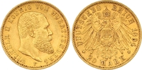 Württemberg 20 Mark Gold Wilhelm II. 1891-1918. Picture