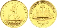 Haiti 200 Gourdes Gold Republik nach 1863. Picture