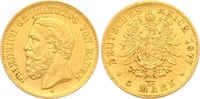 Baden 5 Mark Gold Friedrich I. 1856-1907. Picture