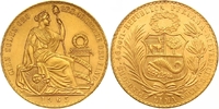 Peru 100 Soles Gold Republik seit 1821. Picture
